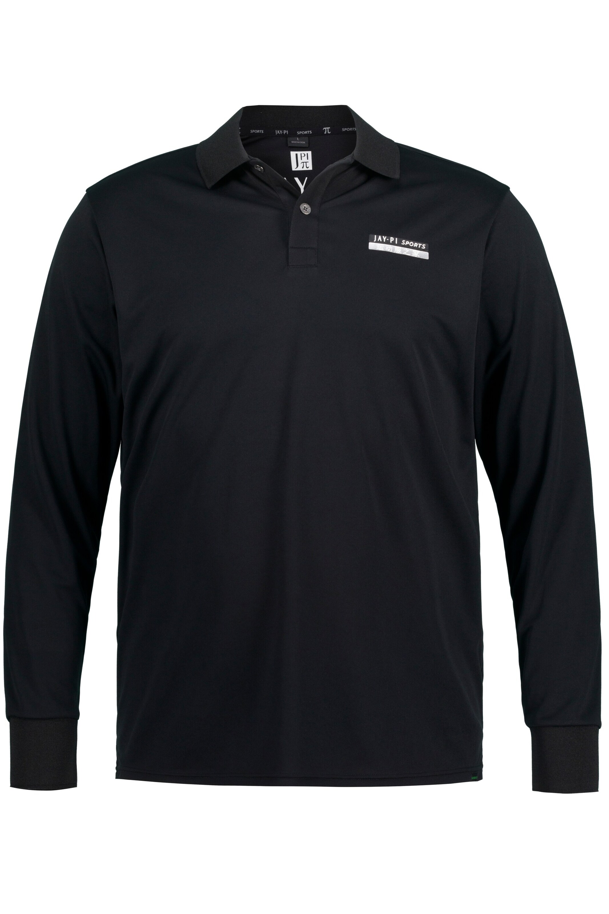 JAY-PI Shirt in Zwart: voorkant