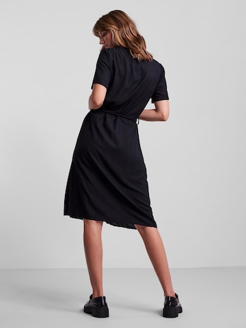 PIECES Shirt Dress 'Olivia' in Black