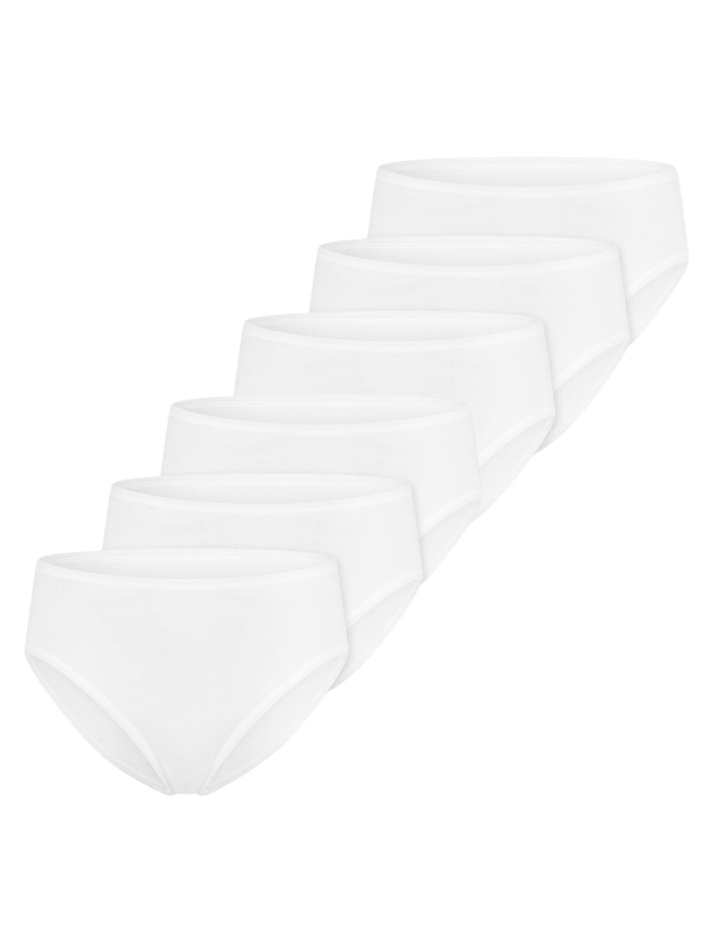 SCHIESSER Slip 'Essentials Cotton'‌‌‌ in Weiß: Vorderseite