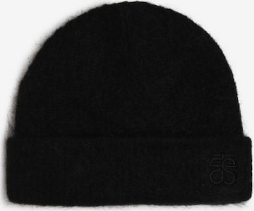 SECOND FEMALE Beanie ' Brookline ' in Black: front