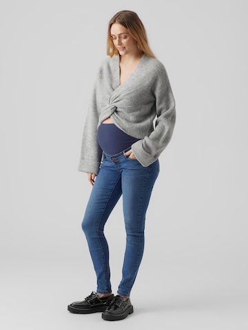 Pull-over 'Svala' MAMALICIOUS en gris