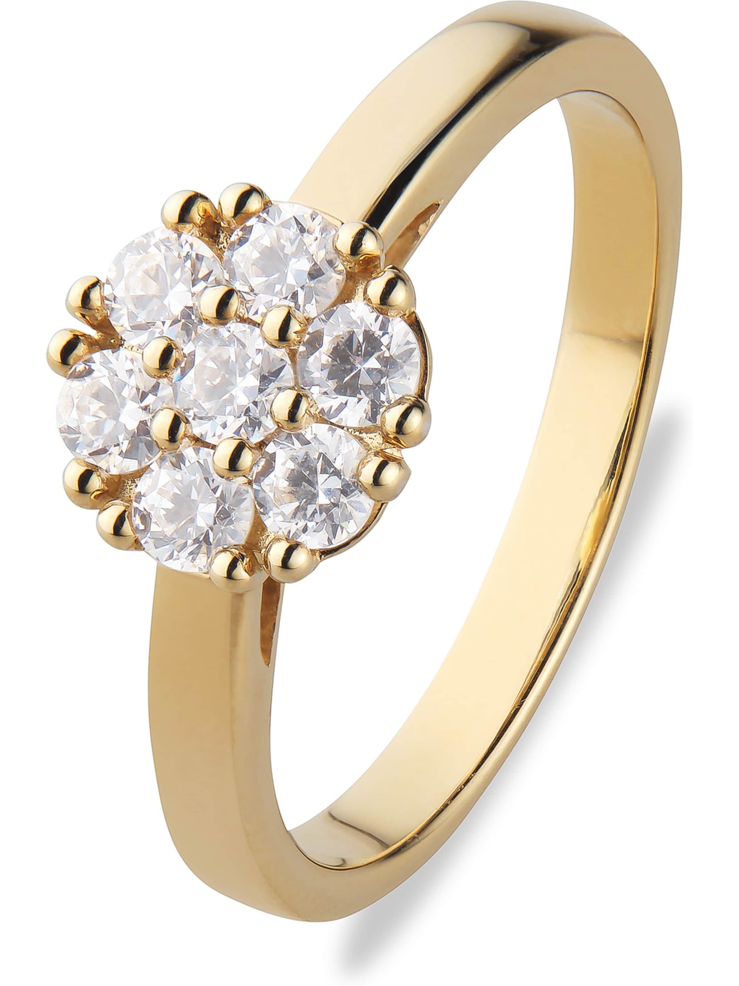 CHRIST Ring in Gold: front