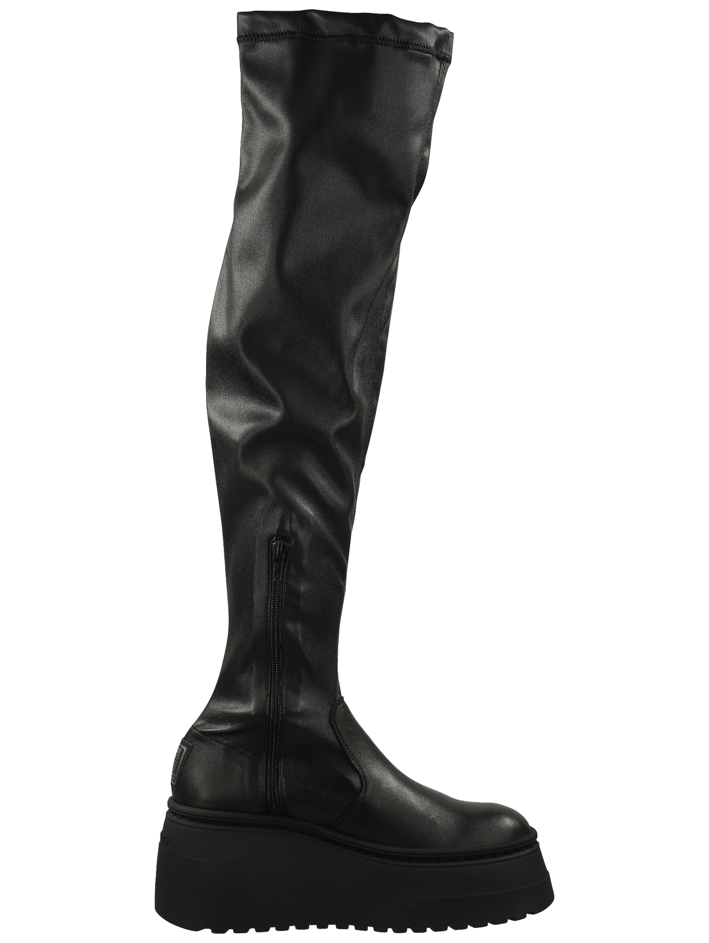 STEVE MADDEN Overknee laarzen in Zwart