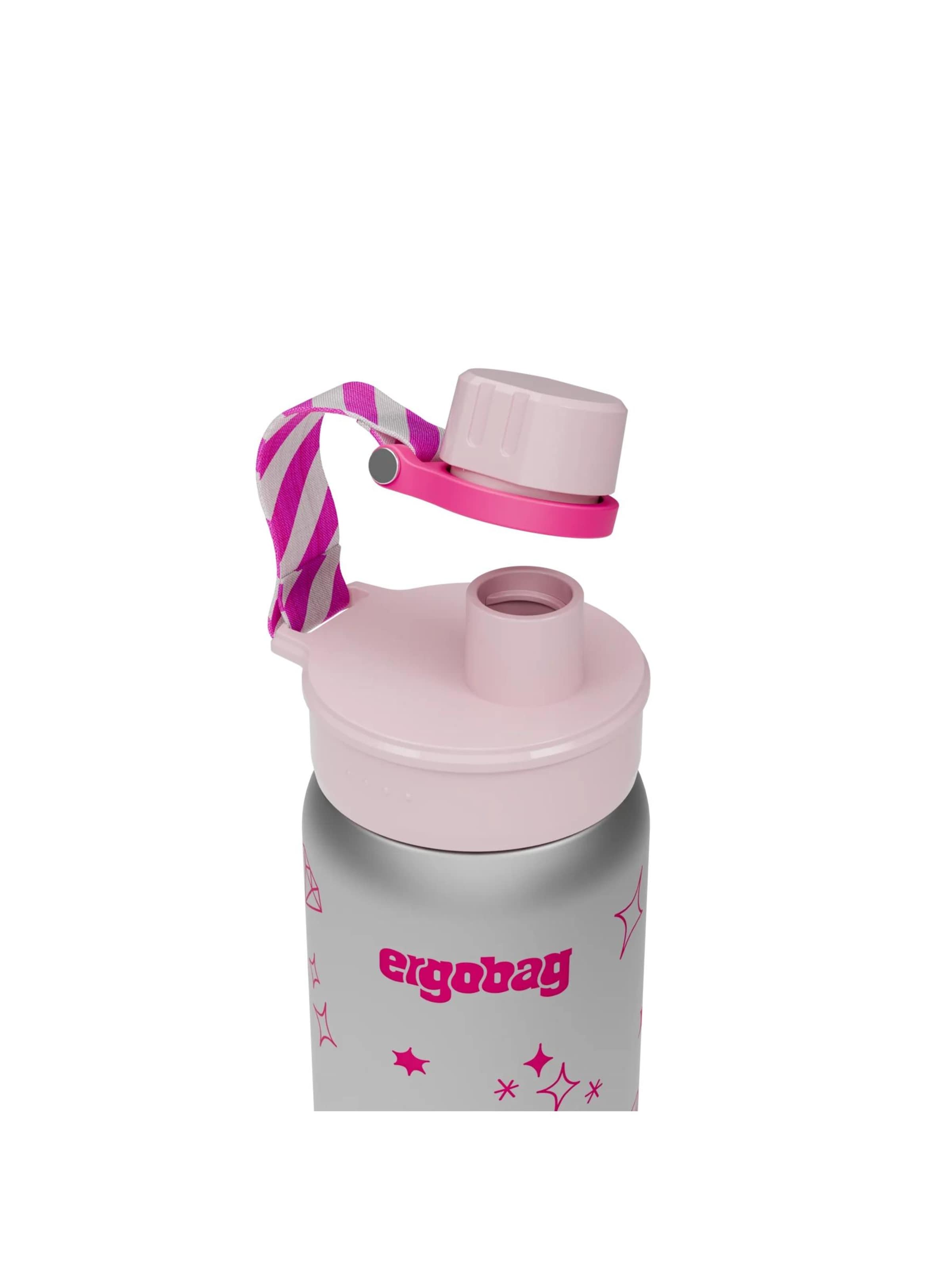 ergobag Drinking Bottle 'Trinkflasche Edelstahl Trinkflasche' in Pink