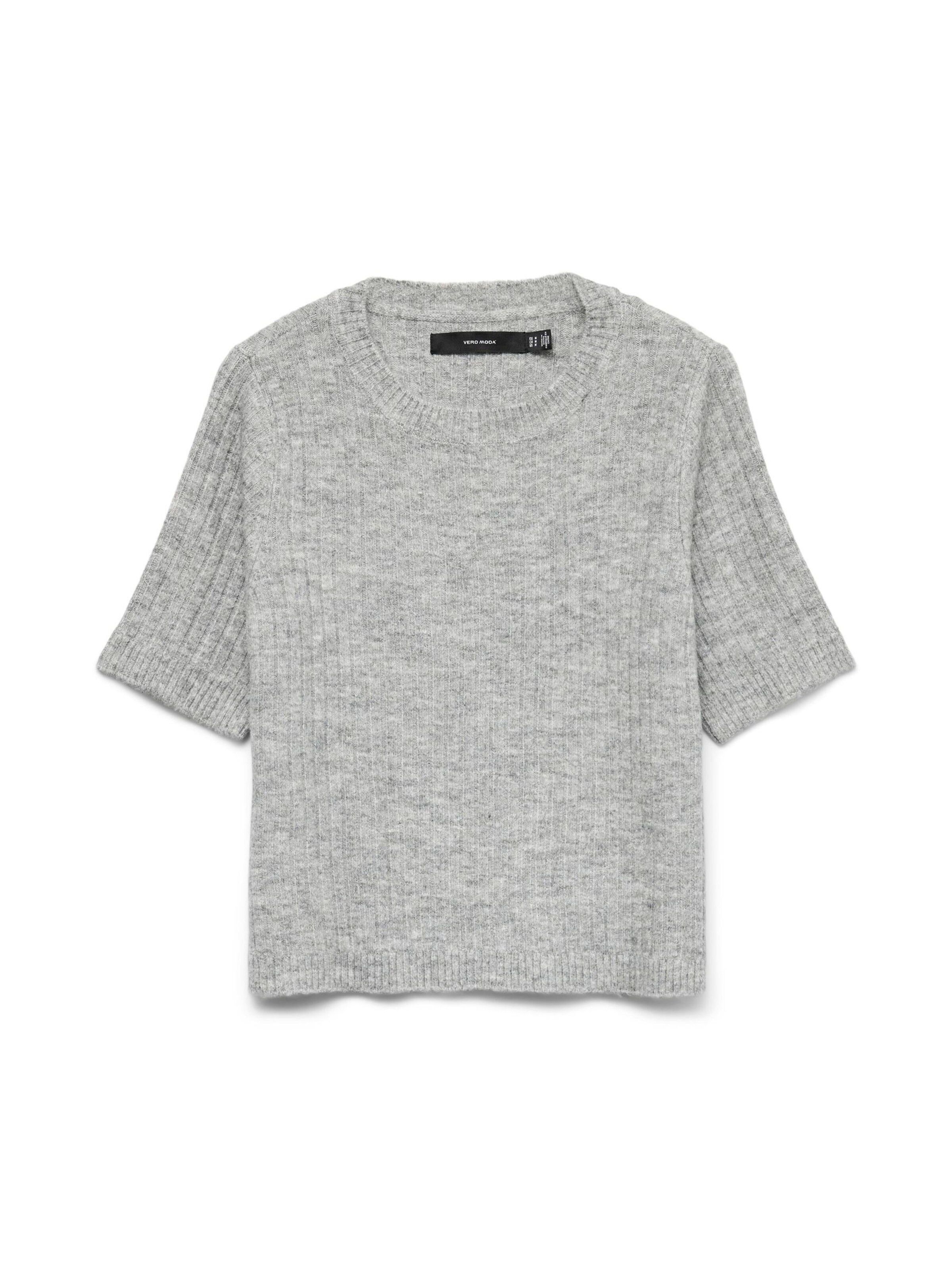 Pull-over VERO MODA en gris : devant