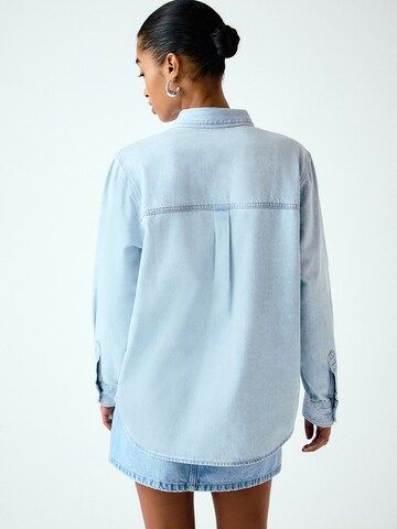 Next Bluse in Blau