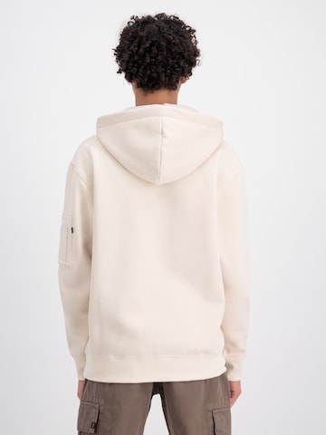 ALPHA INDUSTRIES Sweatshirt i beige