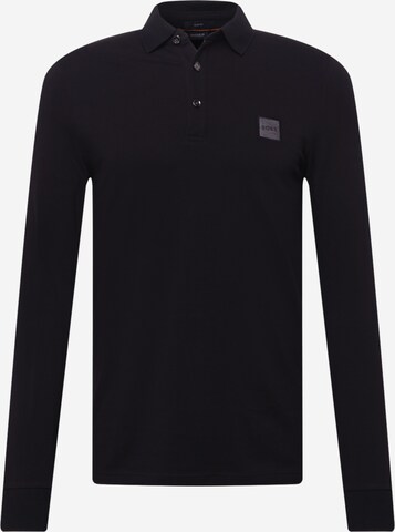 BOSS - Camisa 'Passerby' em preto: frente
