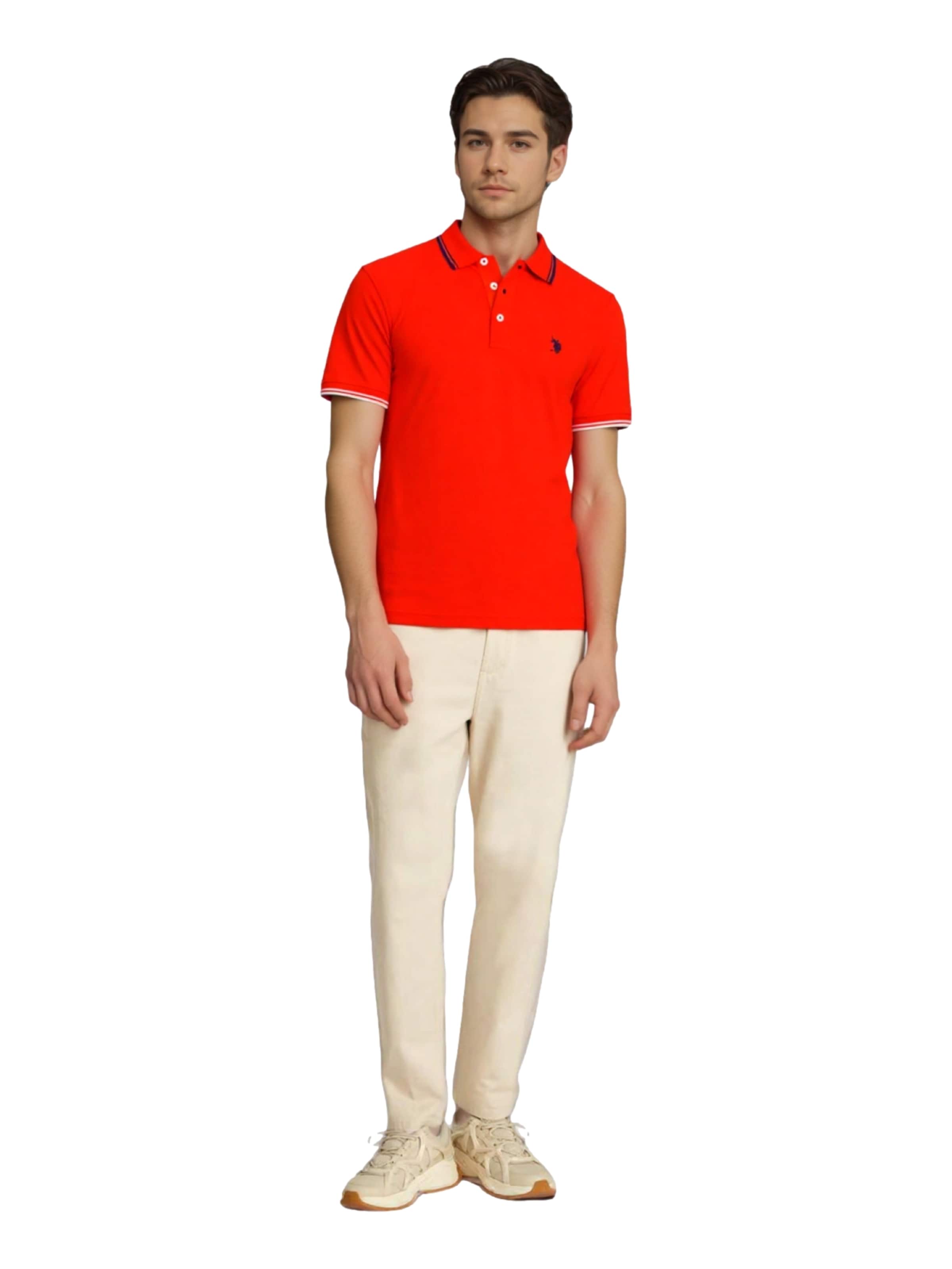 U.S. POLO ASSN. Bluser & t-shirts 'Barney' i rød