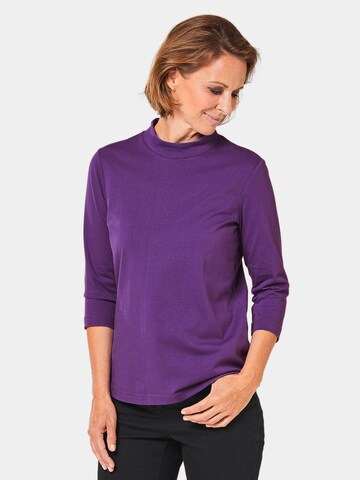 T-shirt Goldner en violet : devant