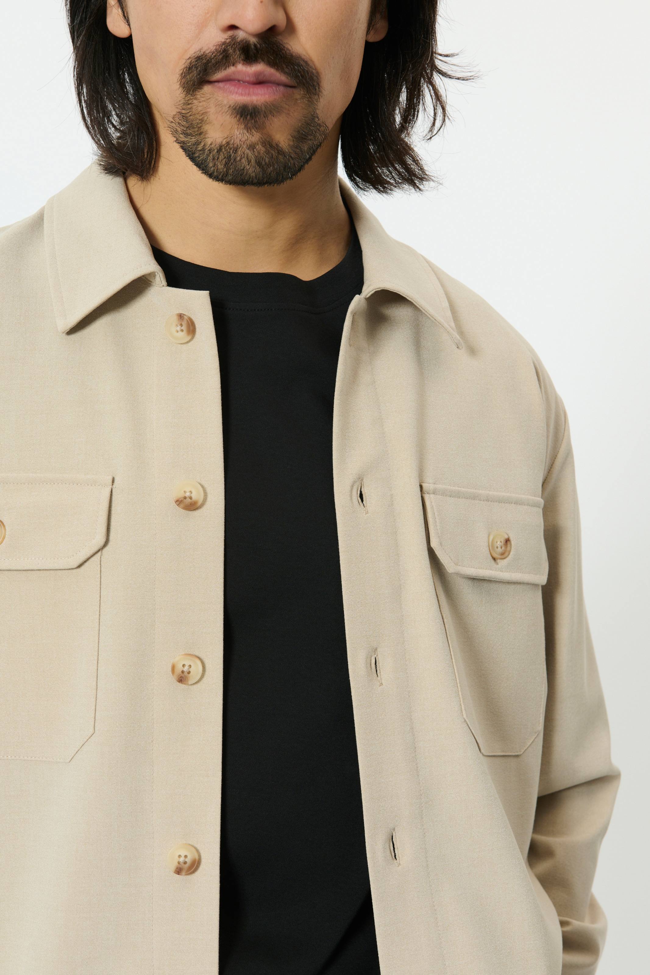 Matinique Between-season jacket in Beige