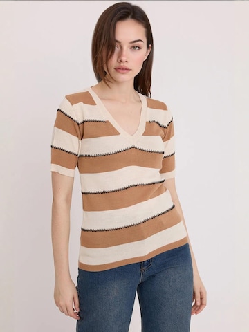 Pull-over Bigdart en marron : devant