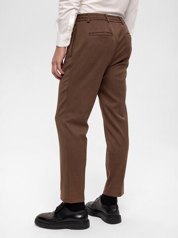 Antioch Normalny krój Spodnie w kolorze brązowy