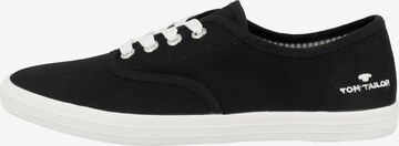 TOM TAILOR Sneaker in Schwarz