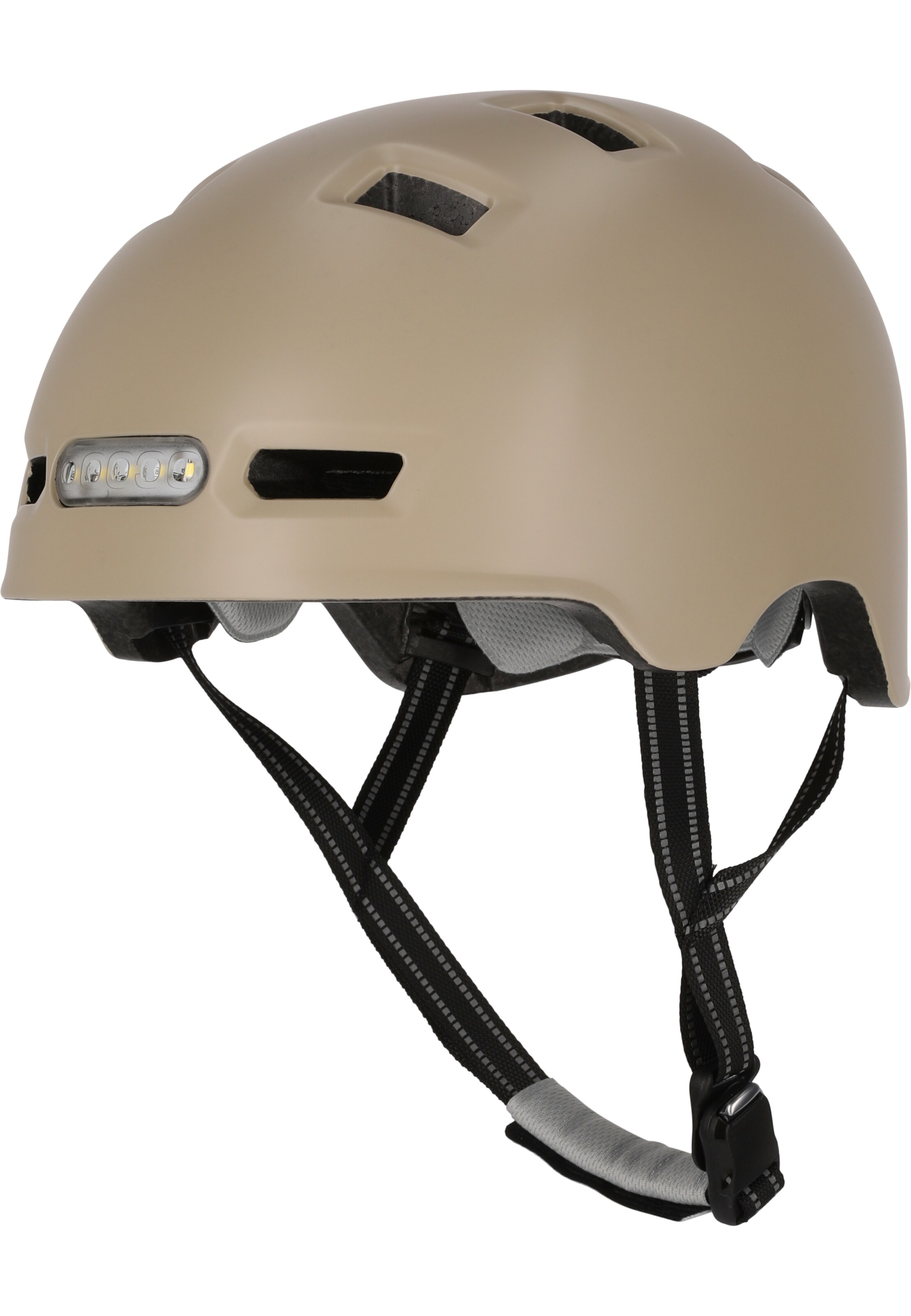 Crazy Safety Helmet 'Vertigo' in Beige: front