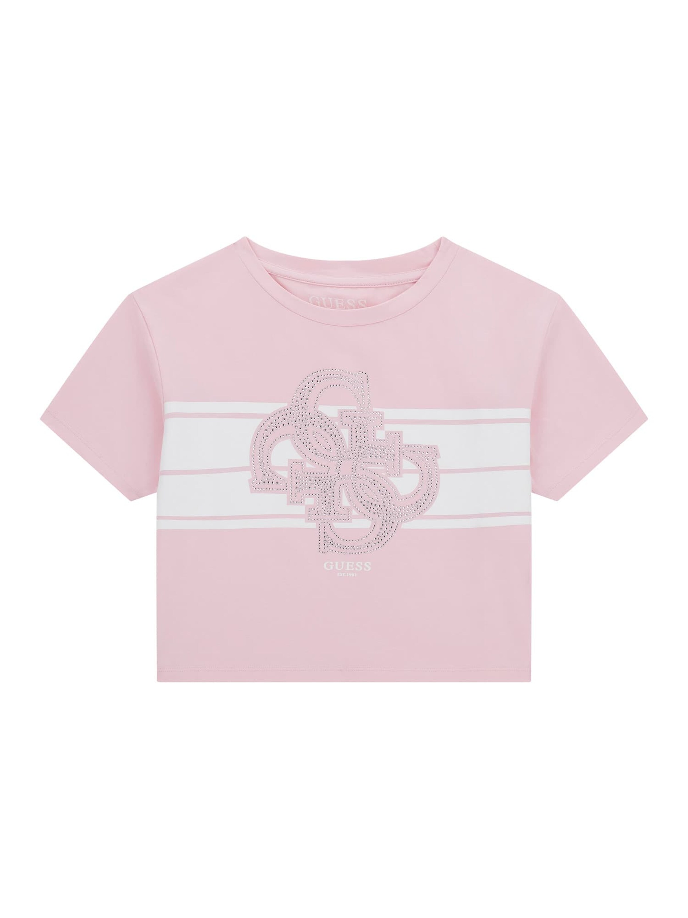 GUESS Shirt in Pink: front