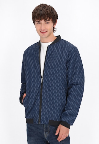 MO - Chaqueta de entretiempo en azul: frente