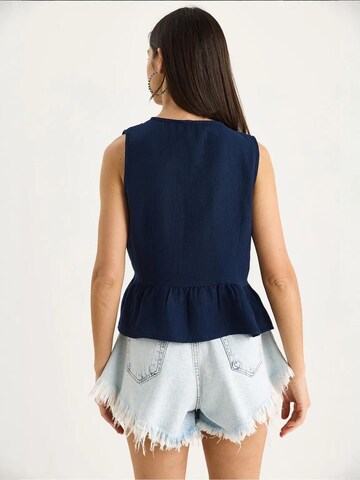 Bianco Lucci - Blusa em azul