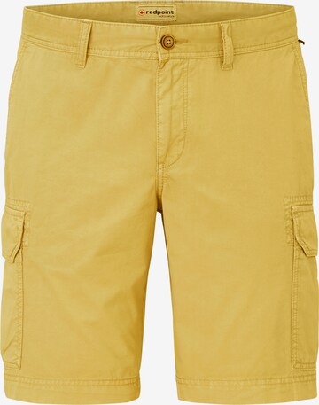 REDPOINT Regular Cargo Pants in Yellow: front