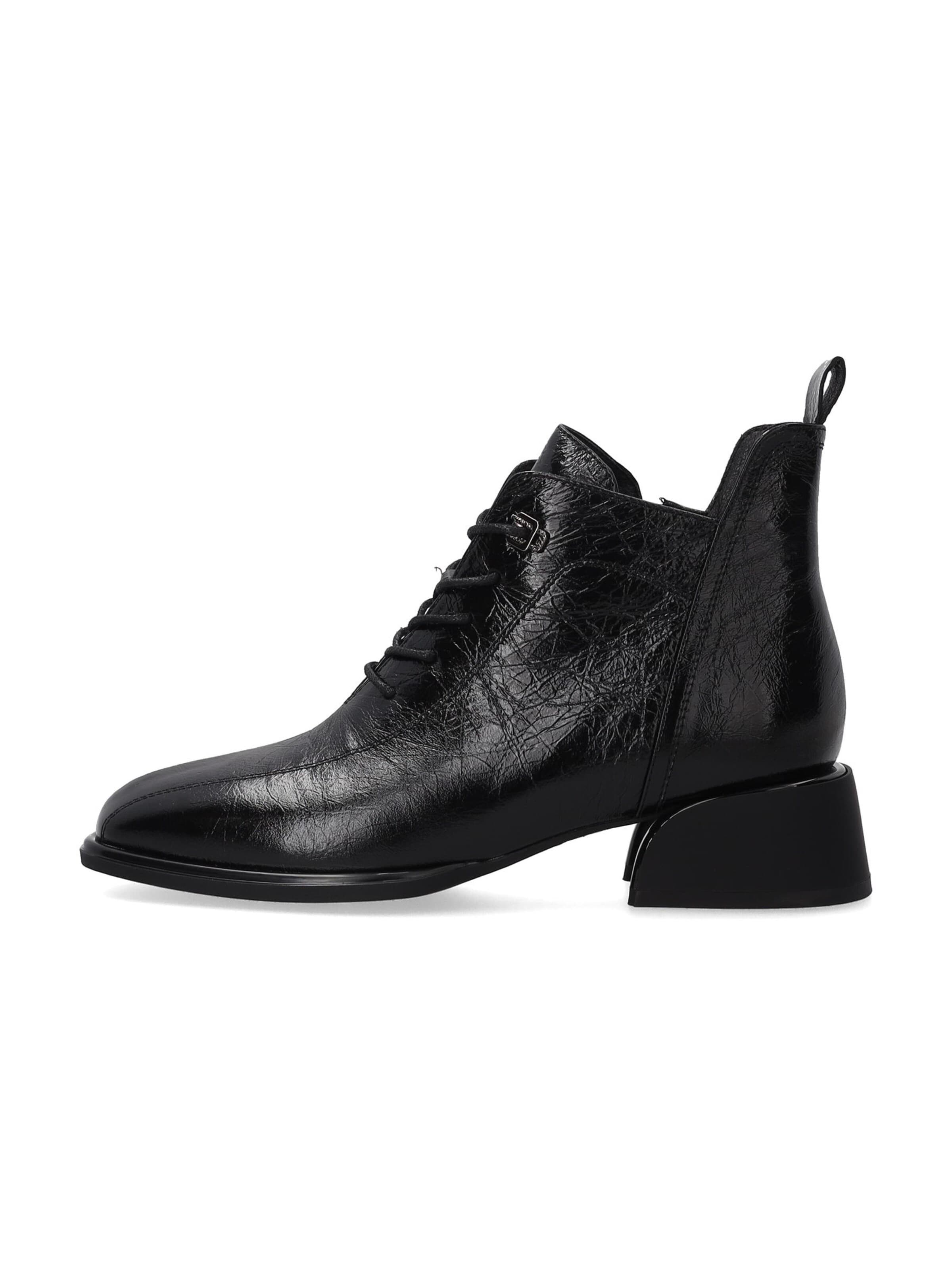 VENEZIA Schnürstiefelette‌‌‌‌ in Schwarz: Vorderseite