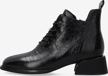 VENEZIA Schnürstiefelette in Schwarz: Vorderseite