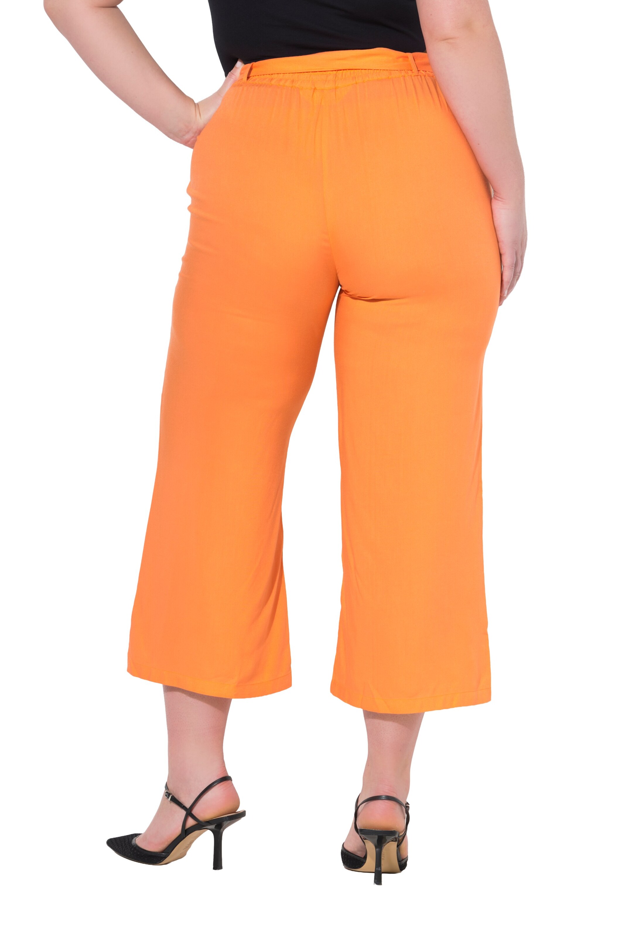 MIAMODA Wide leg Broek in Oranje