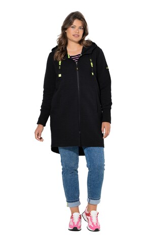 LAURASØN Sweatjacke in Schwarz