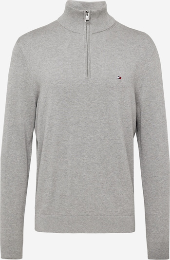 TOMMY HILFIGER Pulover 'ESSENTIAL' u siva, Pregled proizvoda
