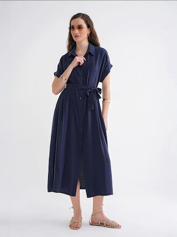 Robe MixRay en bleu : devant