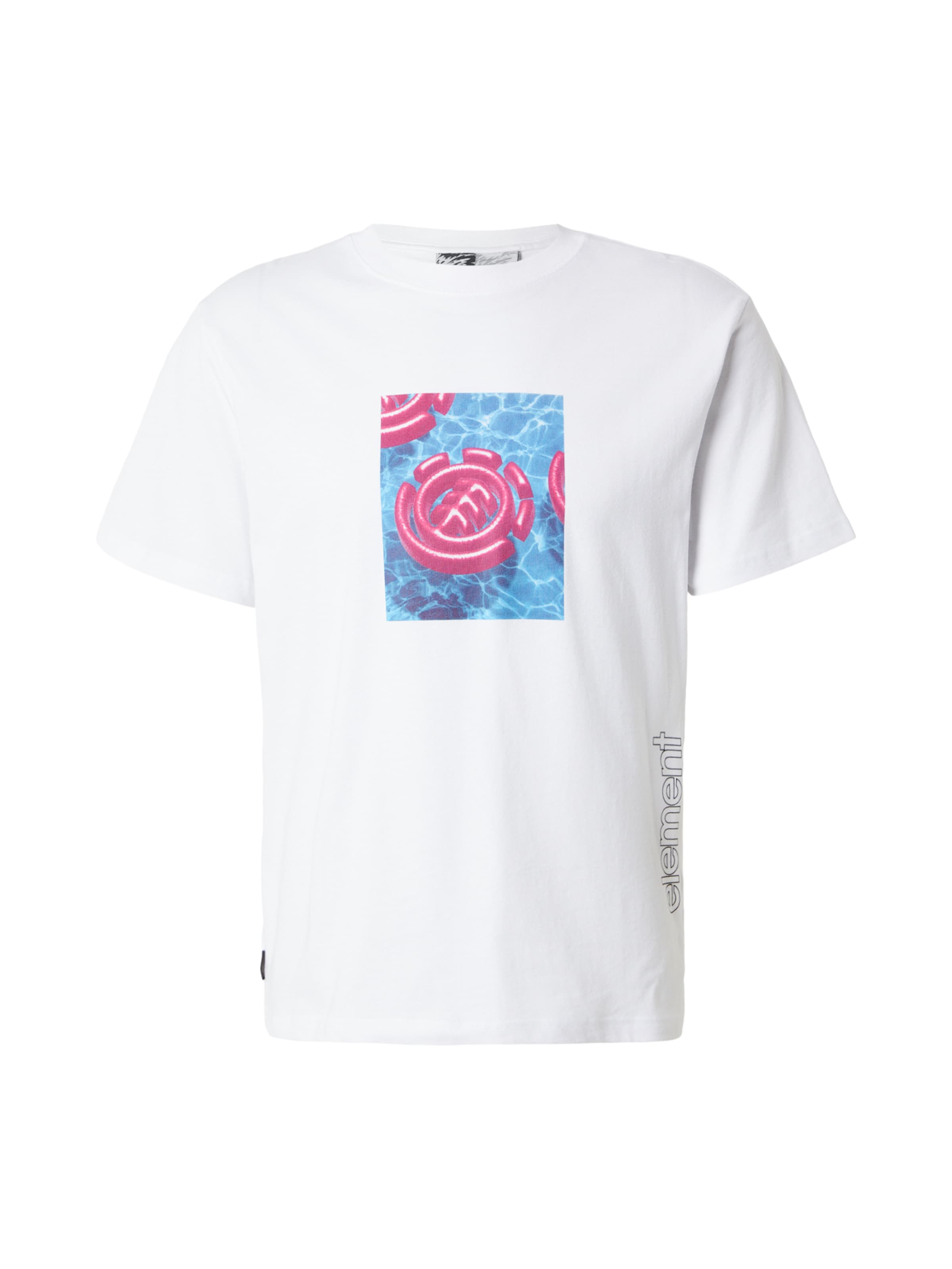 ELEMENT Футболка 'FLOATIE' в Белый: спереди