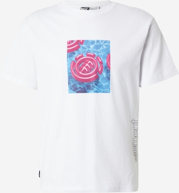 ELEMENT Футболка 'FLOATIE' в Белый: спереди