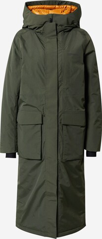 Didriksons Funkční kabát – zelená: přední strana