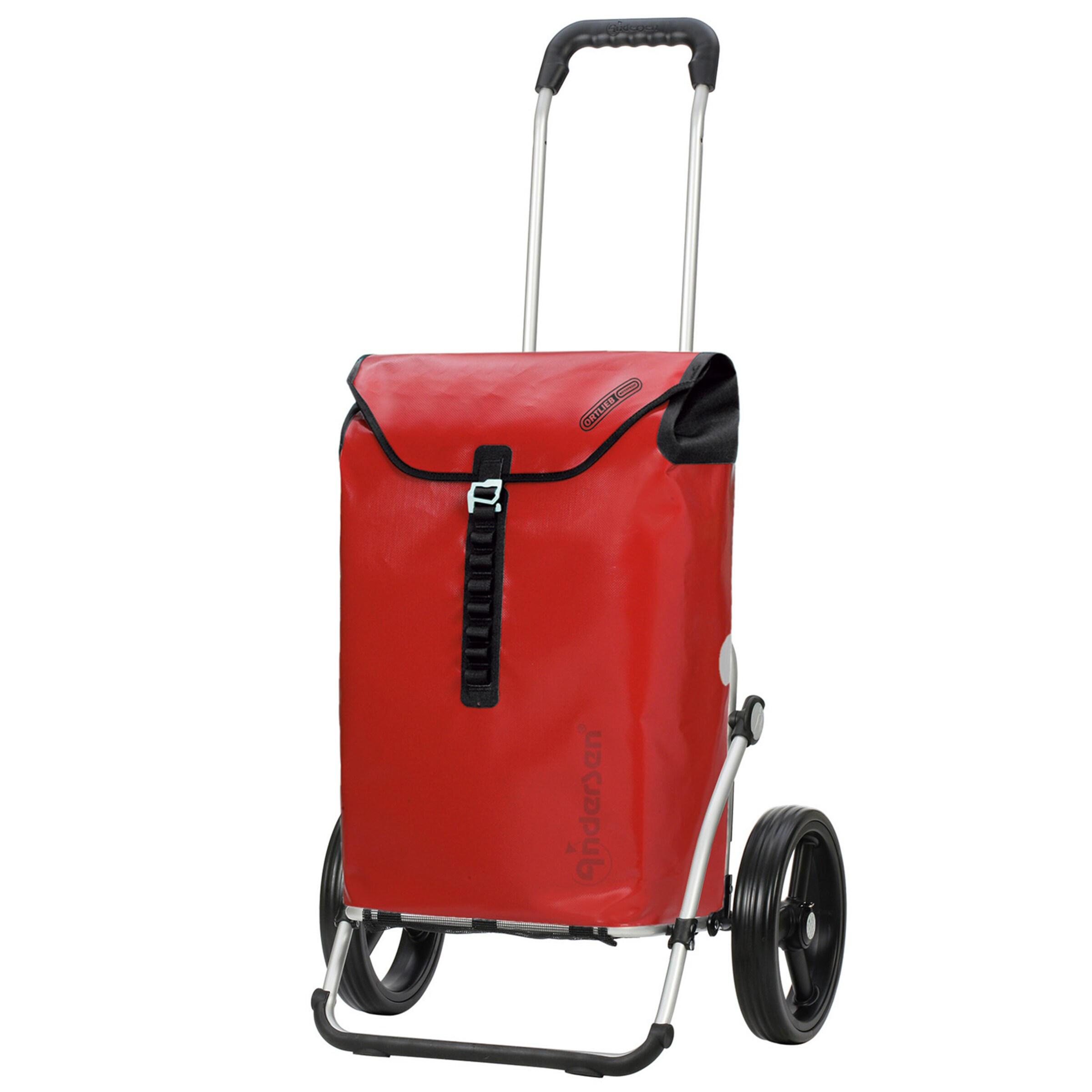 Andersen Shopper Shopper 'Ortlieb 2.0' in Rood: voorkant