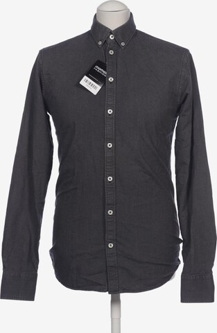 minimum Button Up Shirt in S in Grey: front