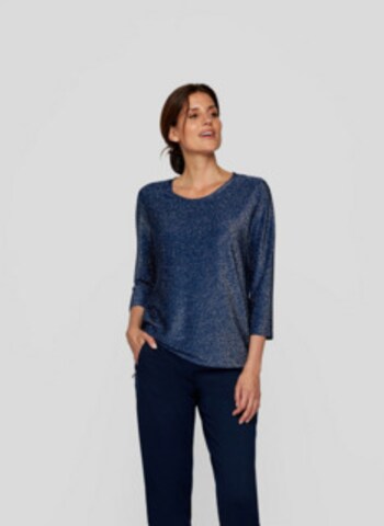 Rabe T-Shirt in Blau: Vorderseite