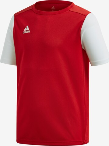 ADIDAS PERFORMANCE Functioneel shirt 'Estro 19' in Rood: voorkant