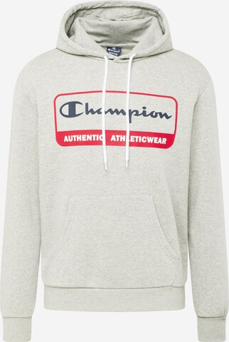 Champion Authentic Athletic Apparel Sweatshirt in Grey: front