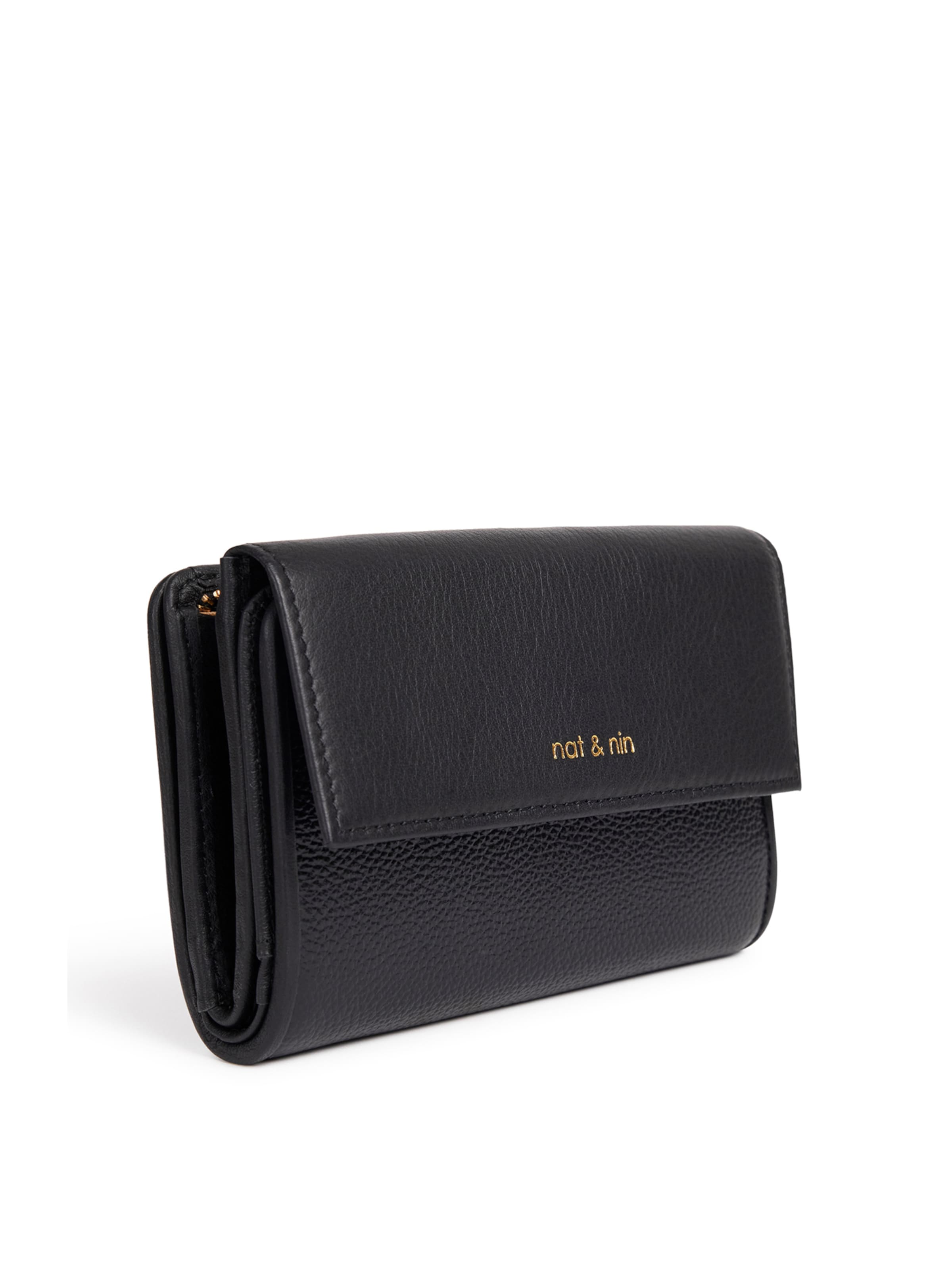Nat&Nin Portemonnaie 'Lotti' in Schwarz