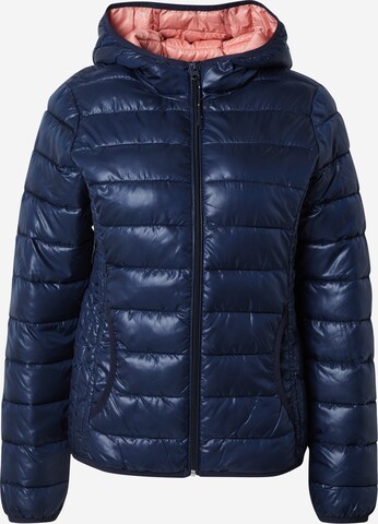 QS Between-Season Jacket in Blue: front