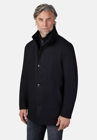 HECHTER PARIS Winterparka 'Modern Fit' in Zwart: voorkant