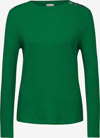 STREET ONE Shirt in Green: front