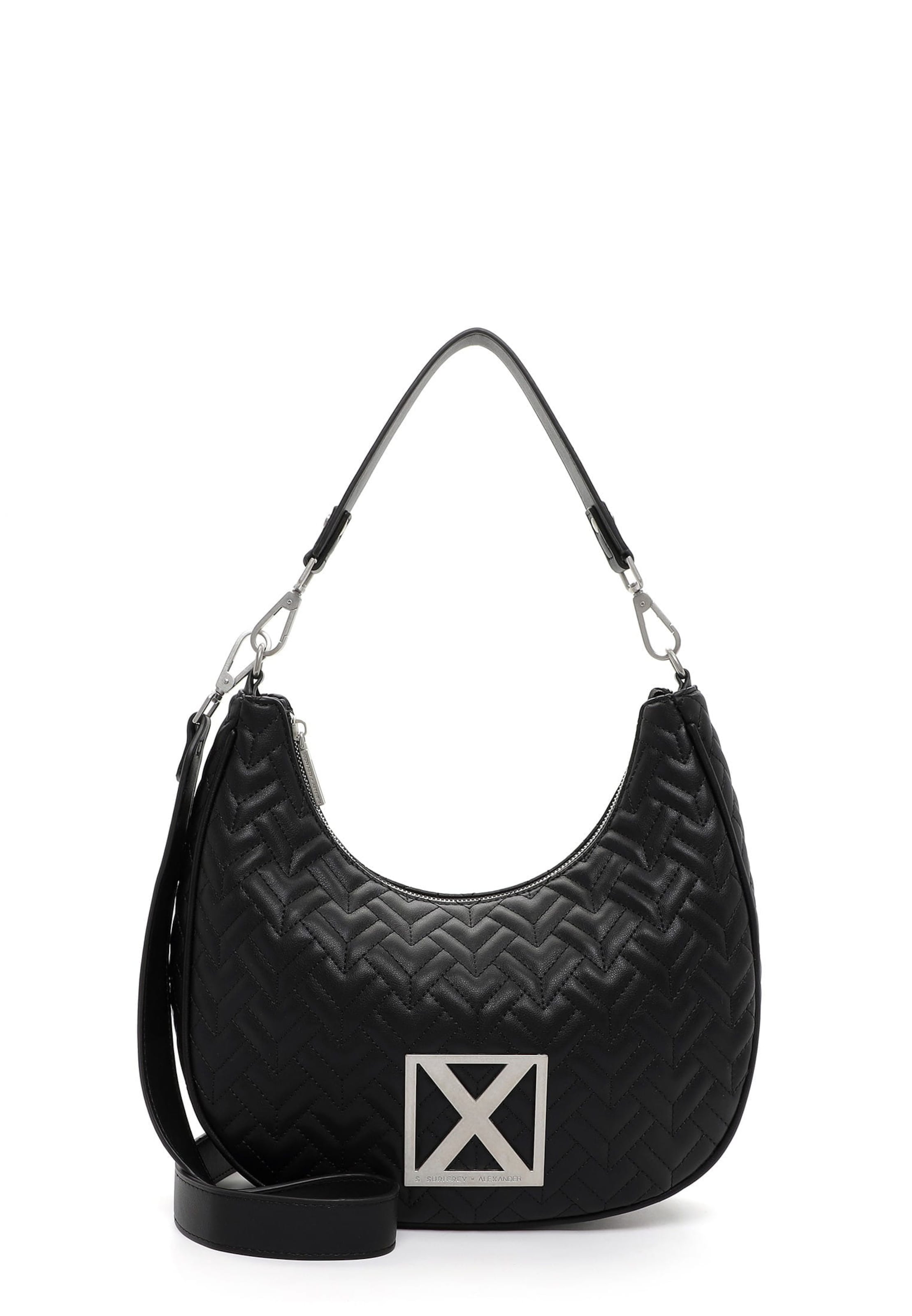 Sac bandoulière 'Alexander' Suri Frey en noir : devant