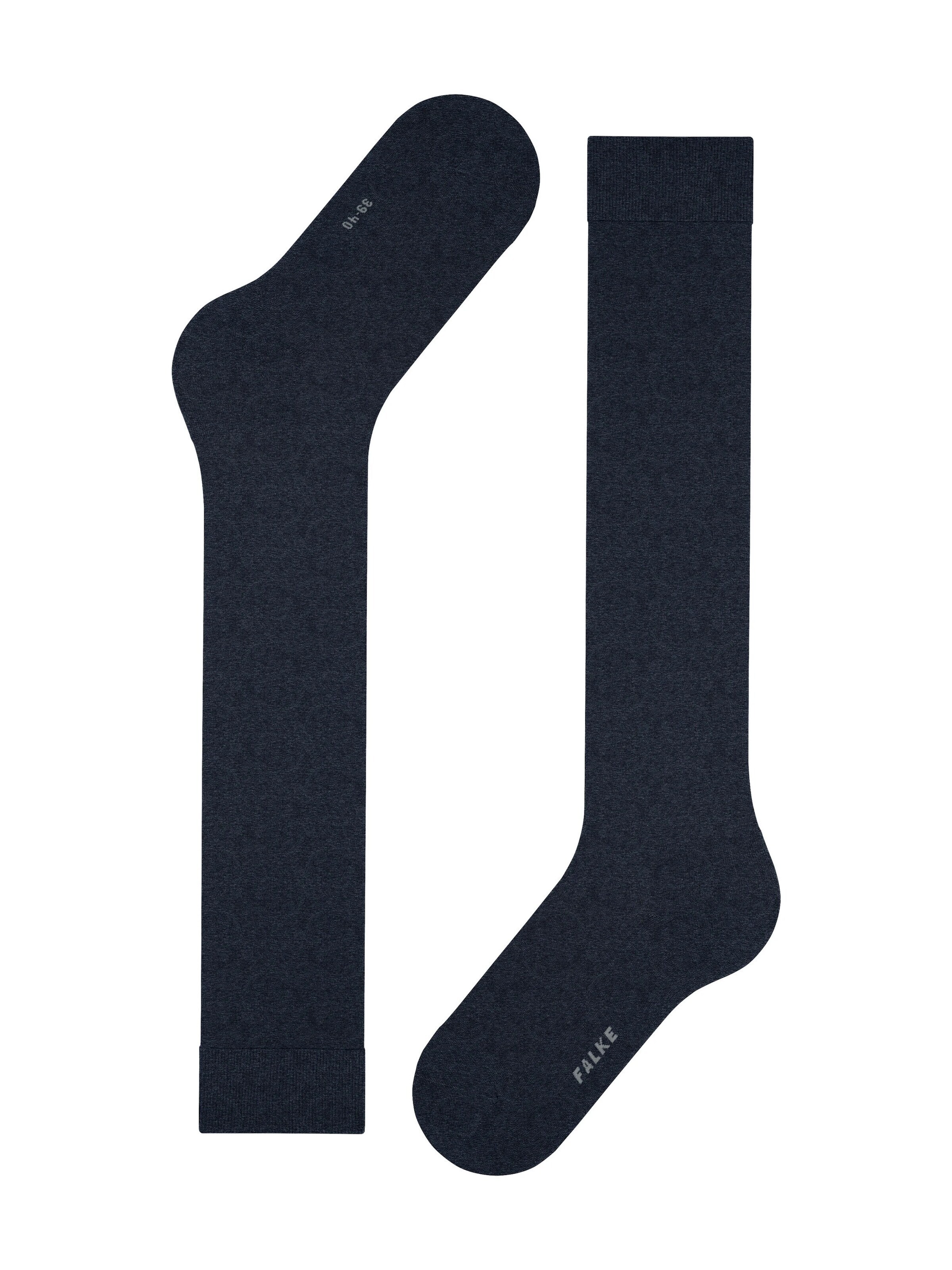 FALKE Knee High Socks 'ClimaWool' in Blue