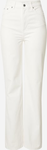 NA-KD Regular Jeans 'Chloé' in Wit: voorkant