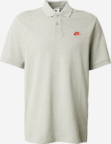 Nike Sportswear Футболка 'CLUB' в Серый: спереди