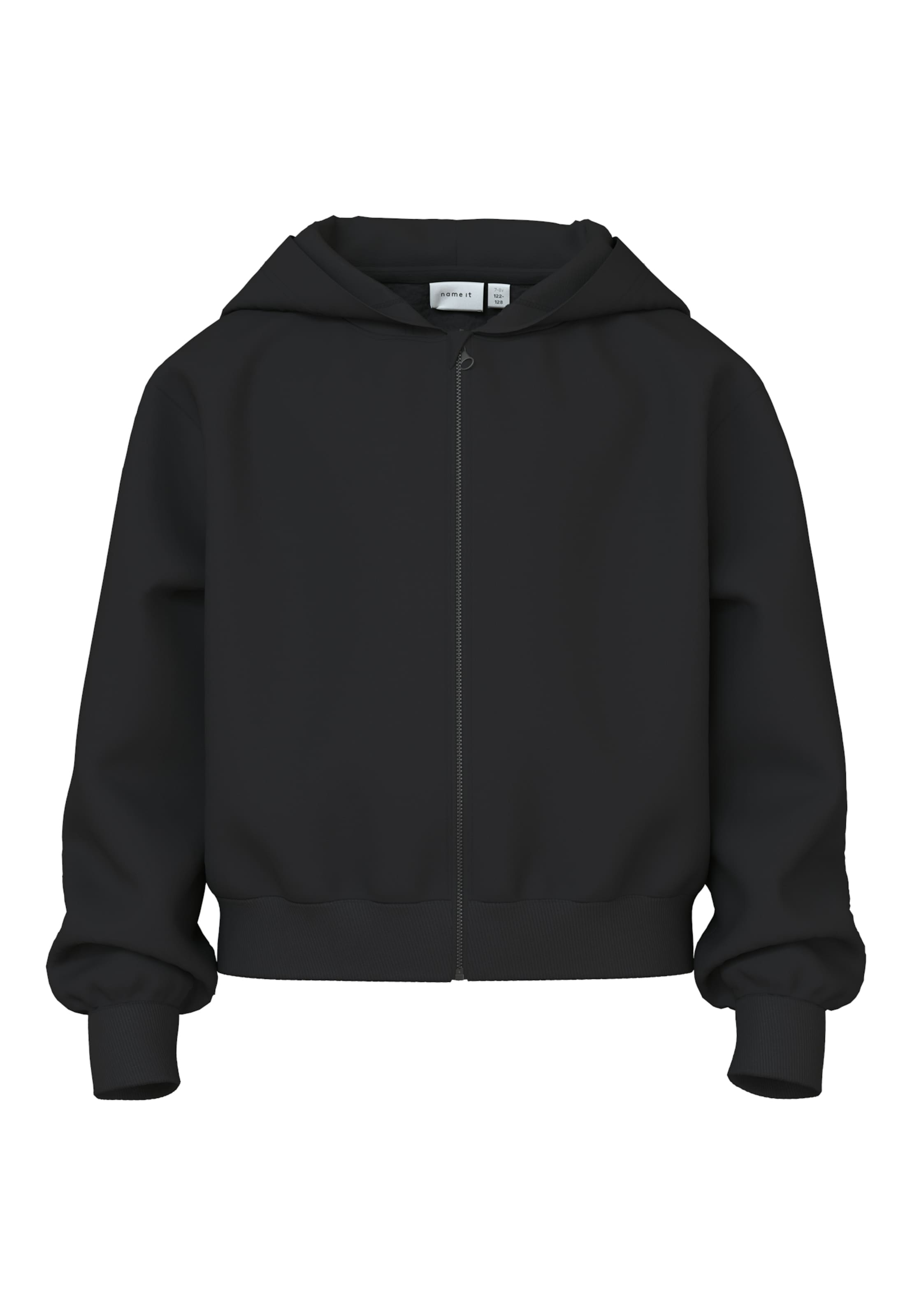 NAME IT Mikina – černá: přední strana