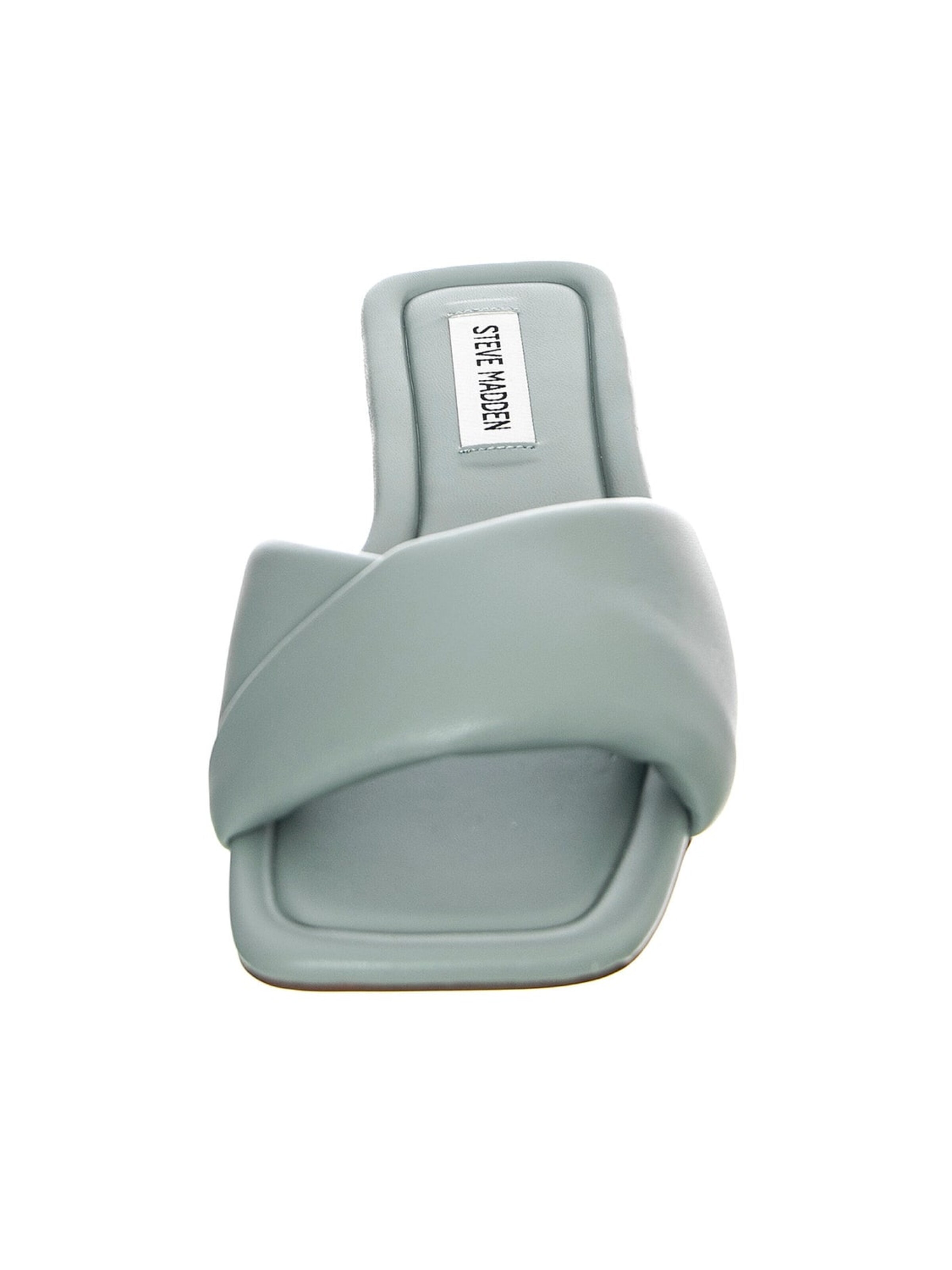 STEVE MADDEN Klapki 'SAINTS SAGE' w kolorze zielony