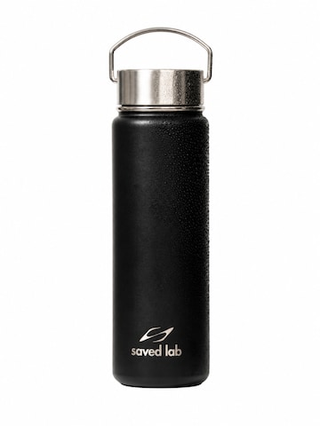 saved lab Trinkflasche '710'‌‌‌‌‌‌‌‌‌ in Schwarz: Vorderseite