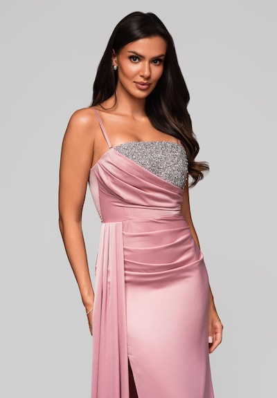 Ombre Robe de soirée en rose / argent, Vue avec produit