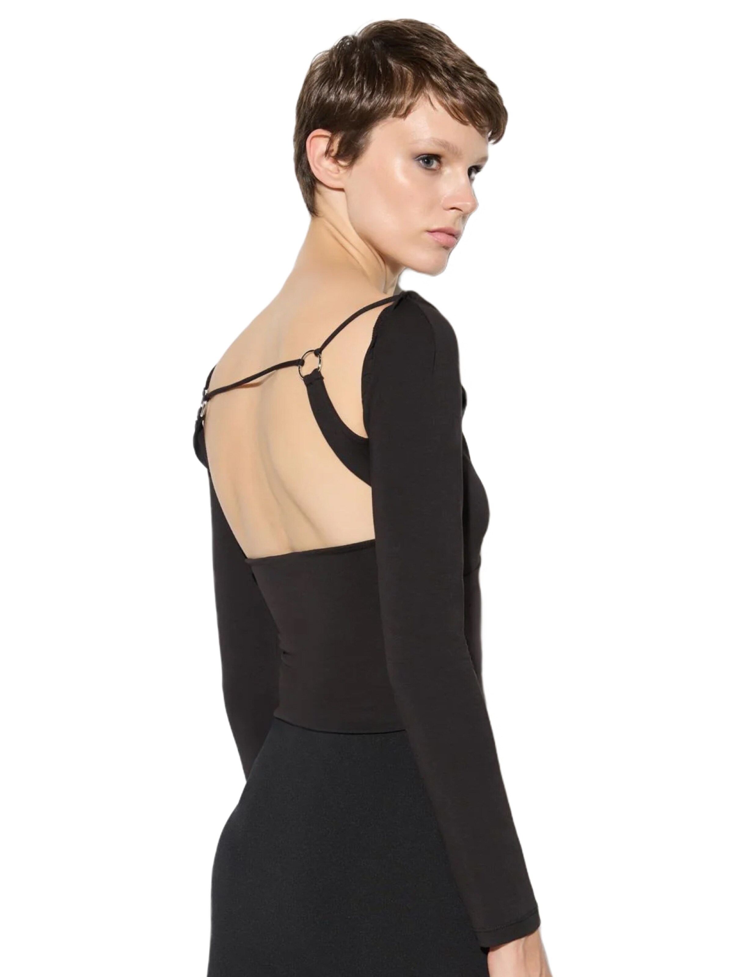 No Matter What Bluse in Schwarz